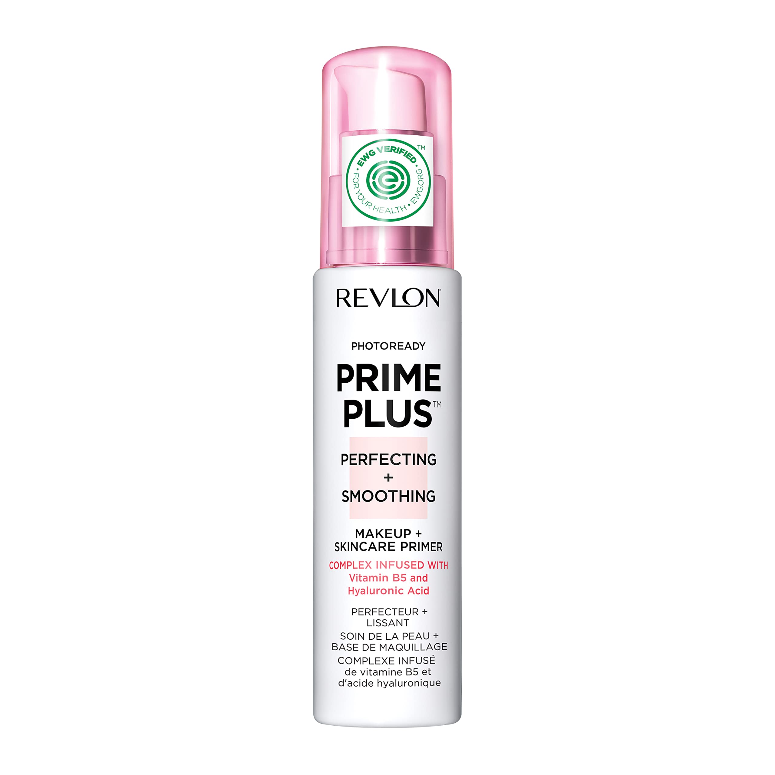 REVLON primer facial listo para foto suaviza la textura y facilita una base uniforme.