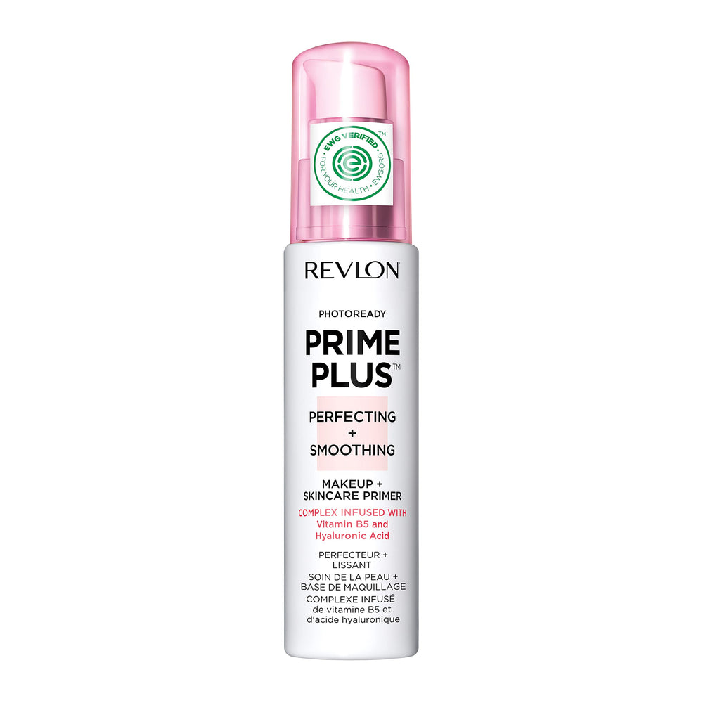 REVLON primer facial listo para foto suaviza la textura y facilita una base uniforme.