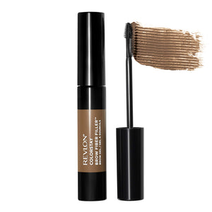 REVLON relleno-de-fibras-cejas-envase-cerca ofrece definición suave y natural