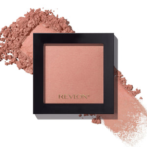 Revlon rubor en polvo Naughty Nude: aplicación suave y definición natural.