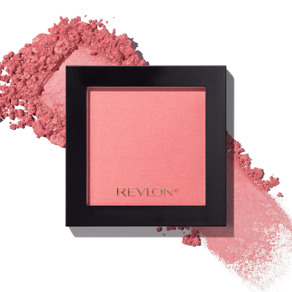 Revlon rubor en polvo, aplicación suave para un acabado natural.