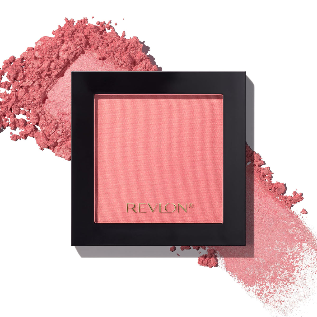 Revlon rubor en polvo, aplicación suave para un acabado natural.
