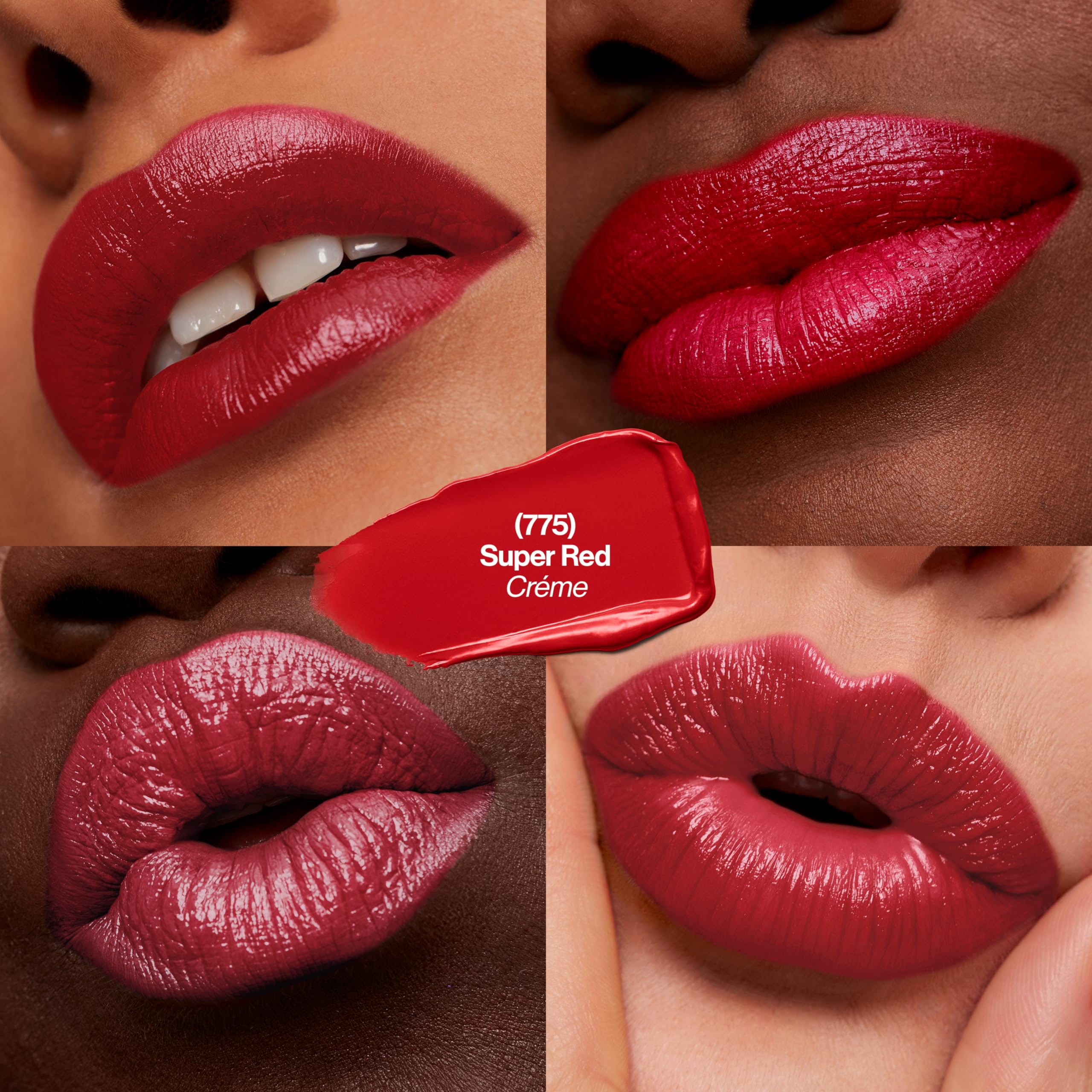 Revlon Barra Labios color vivo rojo 775 para un acabado duradero