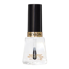 Revlon Super Lustrous Esmalte Claro, aplicación con pincel para un acabado suave.