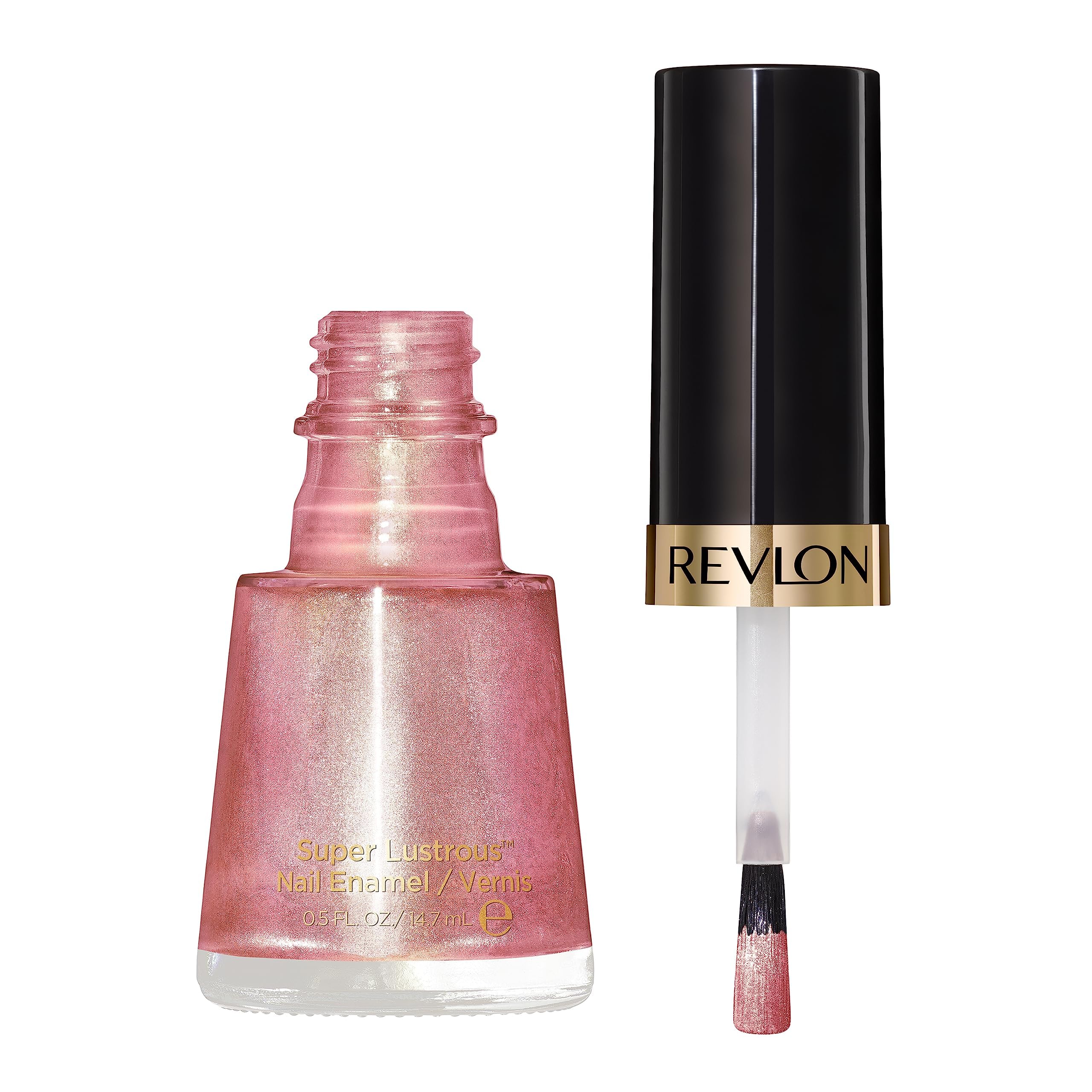 REVLON Esmalte Super Lustrous, mano con brillo duradero para uso diario.