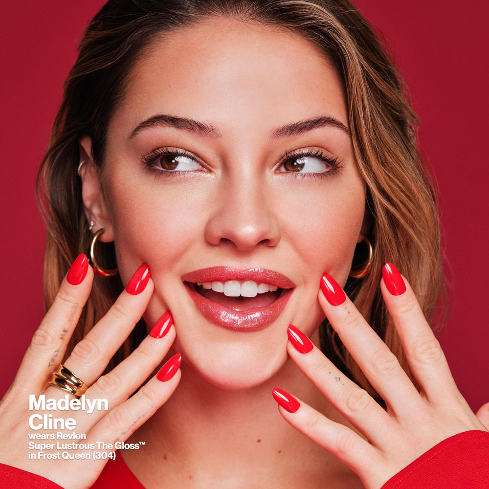 REVLON Super Lustrous Lip Gloss: tono rosa suave para un look natural