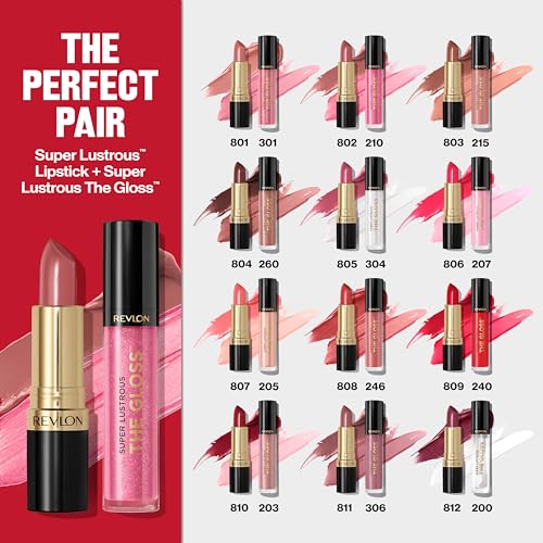 REVLON Super Lustrous Lip Gloss: ingredientes clave para labios hidratados
