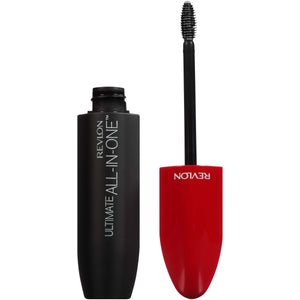 REVLON Ultimate All-In-One Mascara: volumen intenso y definición con cepillo mini oval.