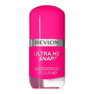 REVLON Ultra HD Snap Nail Color 028 Regla del Mundo, brillo duradero y secado rápido