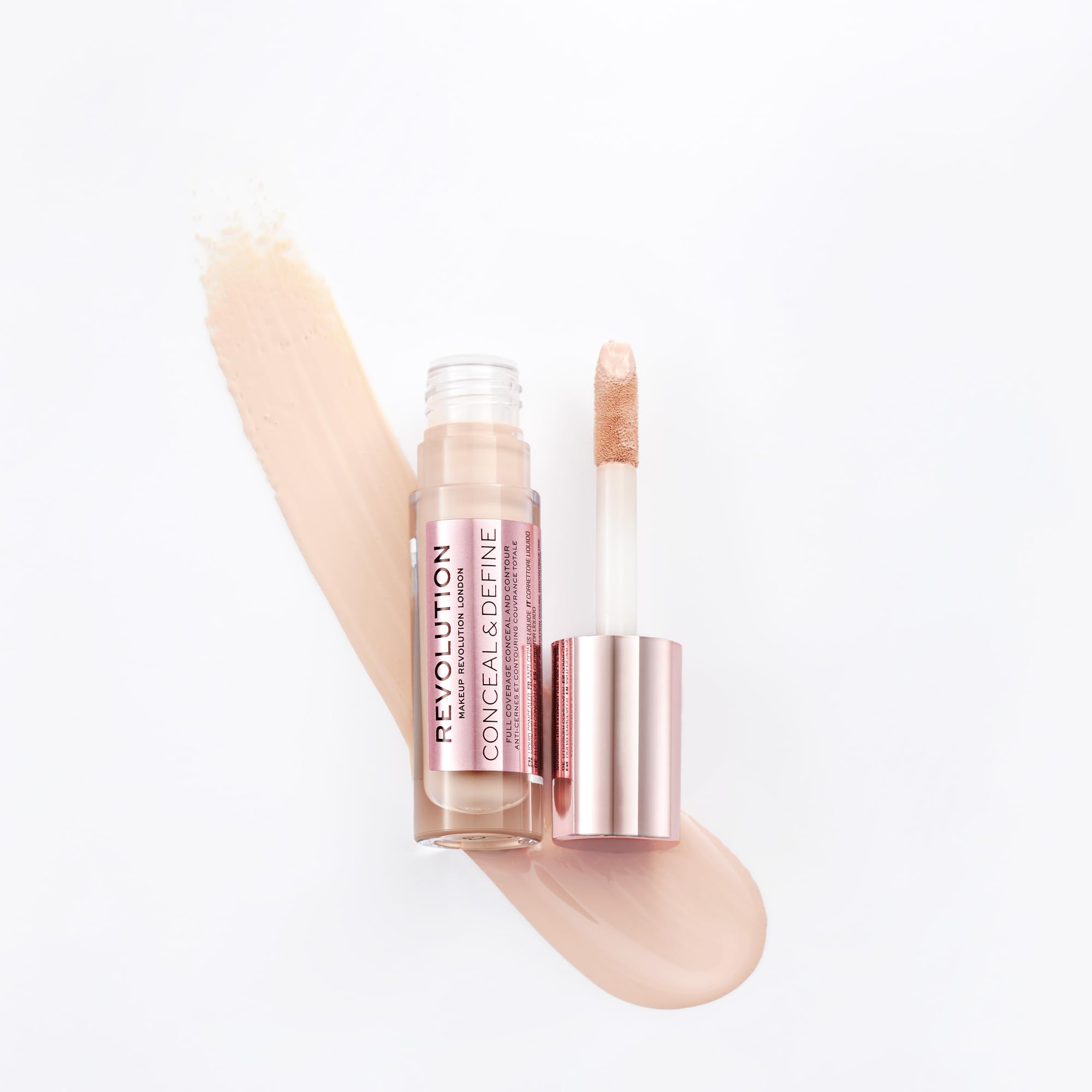 Revolution Beauty London Conceal & Define aplicador suave para zonas delicadas