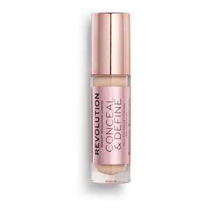 Revolution Beauty London Conceal & Define cobertura total para imperfecciones