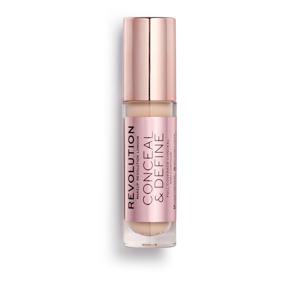 Revolution Beauty London Conceal & Define cobertura total para imperfecciones