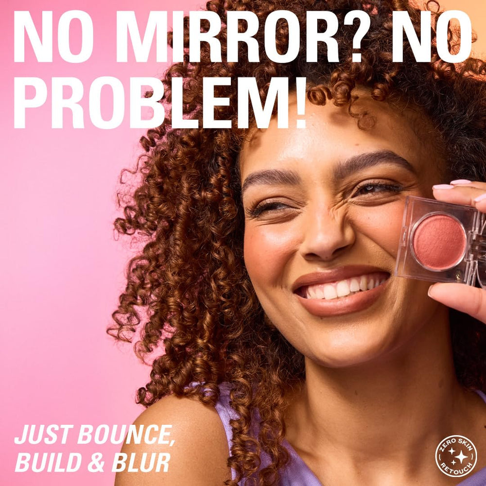 Revolution Beauty London Bouncy Blur Blush, difumina color para un look natural.