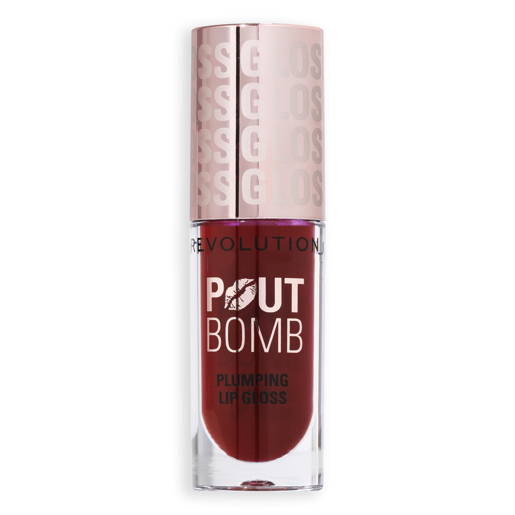 Revolution Pout Bomb fórmula vegana y libre de crueldad para belleza consciente.