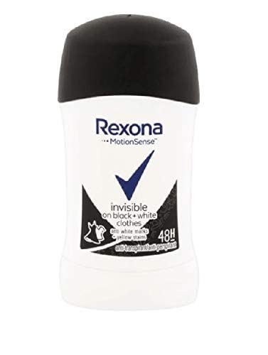Aplicador de Rexona MotionSense, fórmula invisible que evita manchas en la ropa.