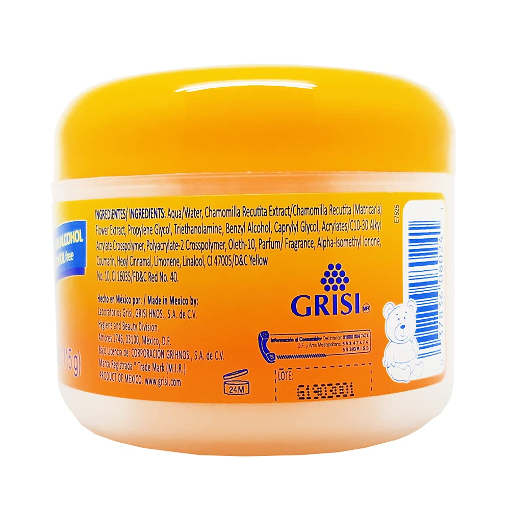 Gel sin alcohol de Ricitos de Oro para uso diario del cabello
