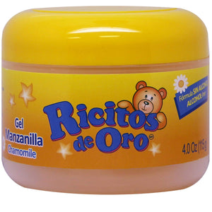 Ricitos de Oro styling gel, envase compacto para peinados definidos y de larga duracion
