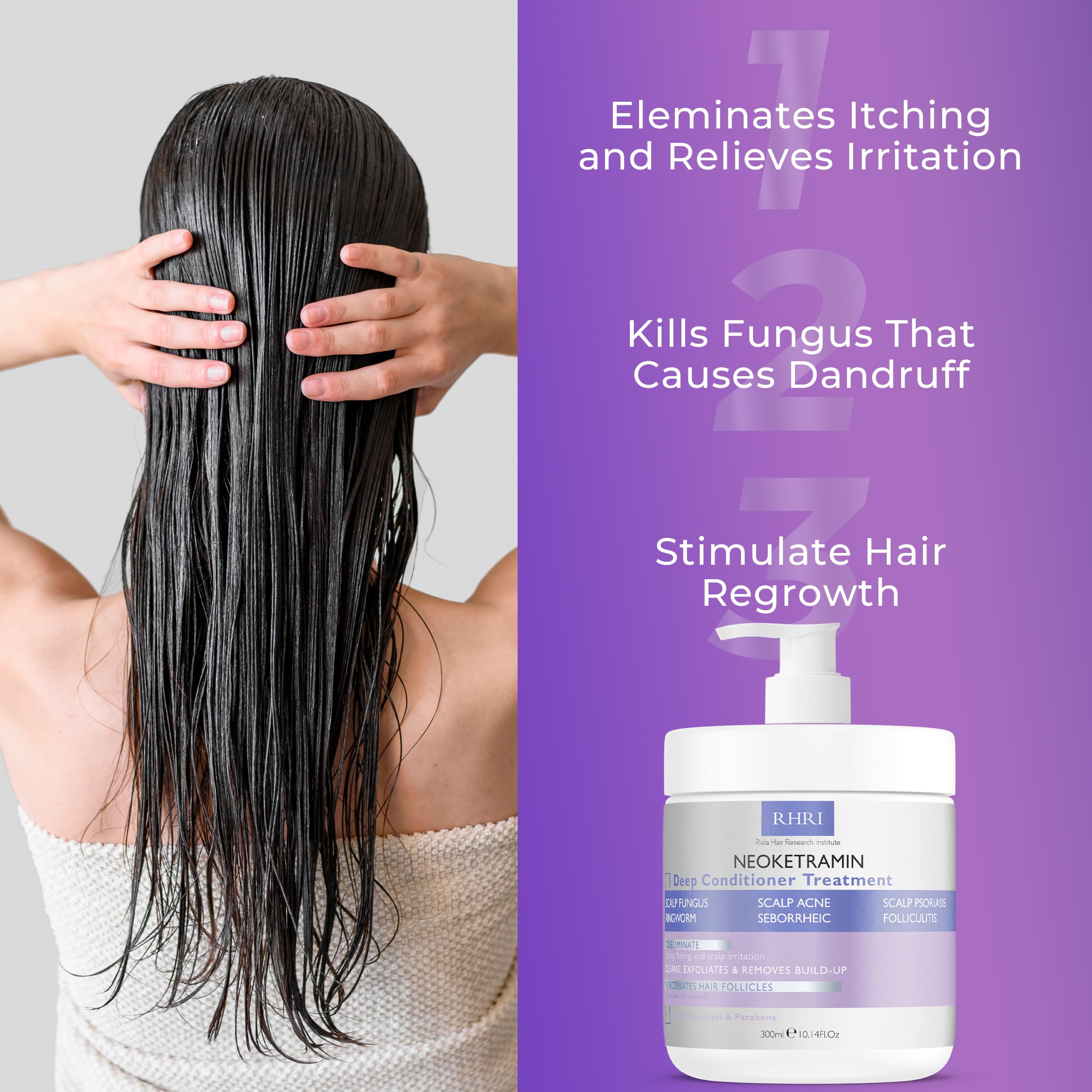 Rida Hair Research Institute: cabello más suave y bienestar del cuero cabelludo tras uso
