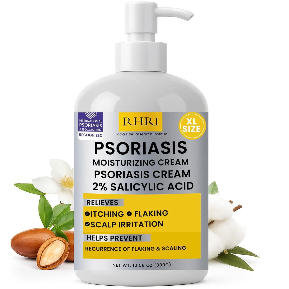 Rida Hair Research Institute: crema psoriasis para cuero cabelludo, alivia picor y enrojecimiento.