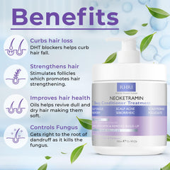 Rida Hair Research Institute: textura crema suave que hidrata el cuero cabelludo