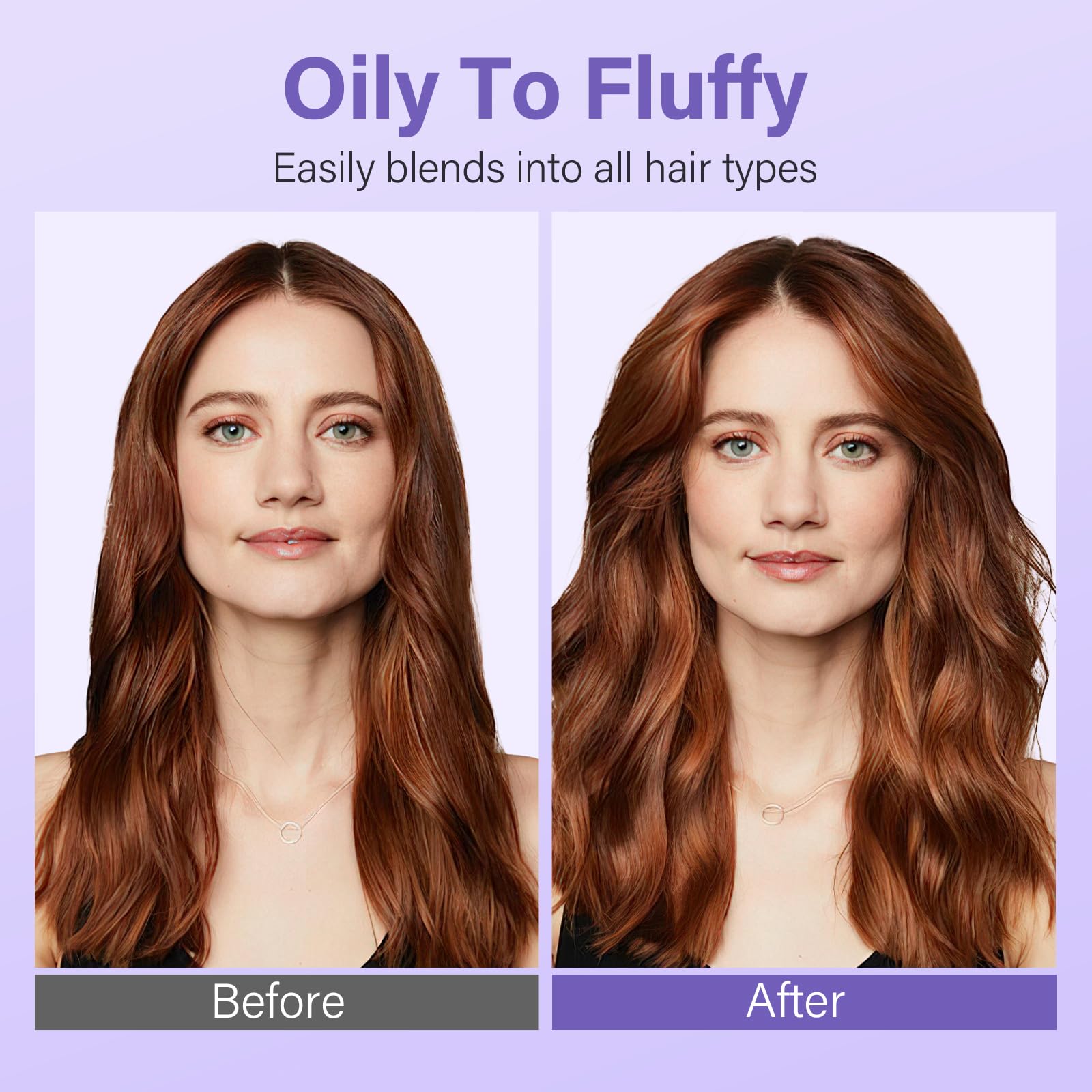 RIHAKO champú en polvo absorbente elimina grasa para look fresco