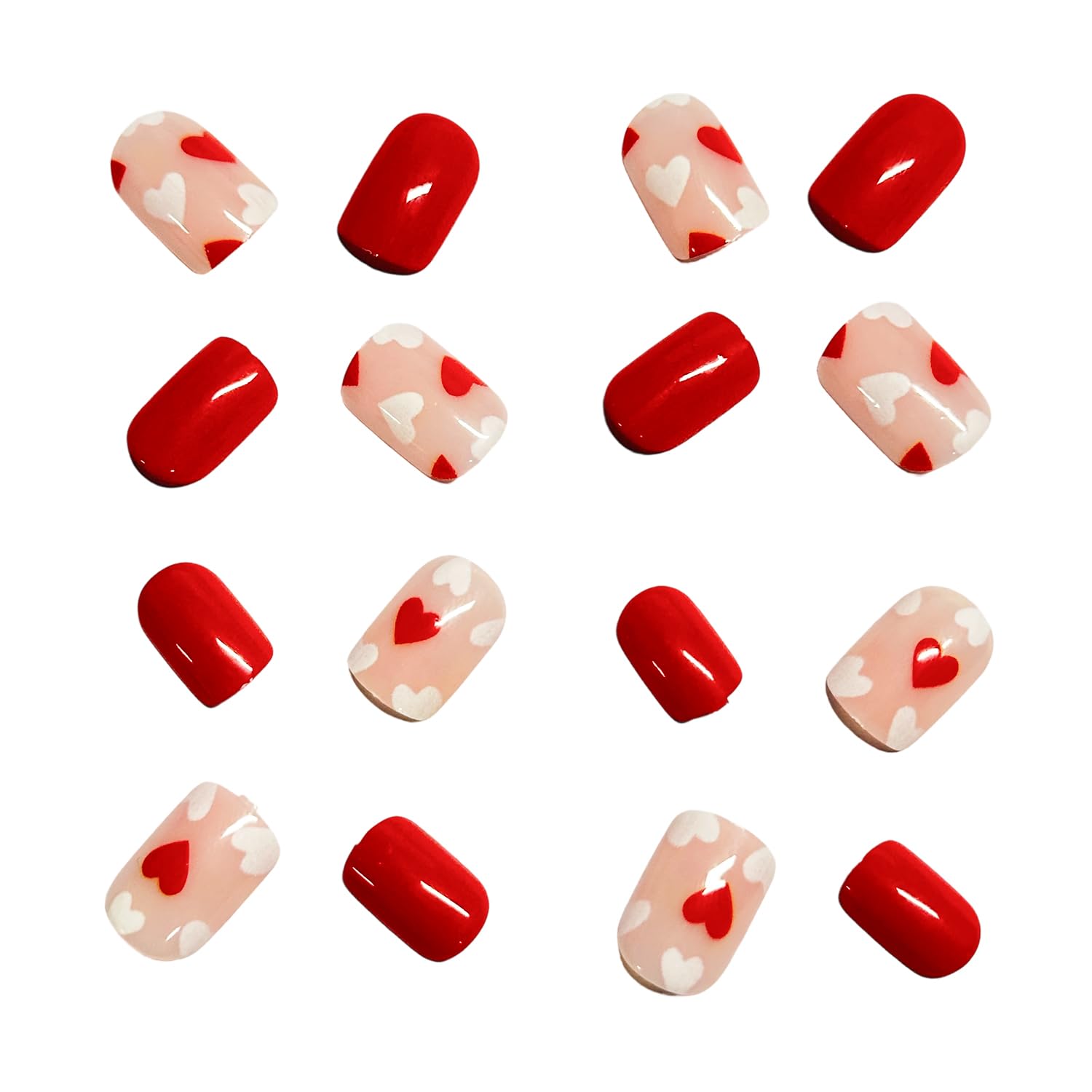 RIICFDD Uñas con tallas variadas para ajustar a tus uñas.