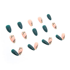 RikView kit uñas postizas con lima y gel reutilizable para aplicación limpia