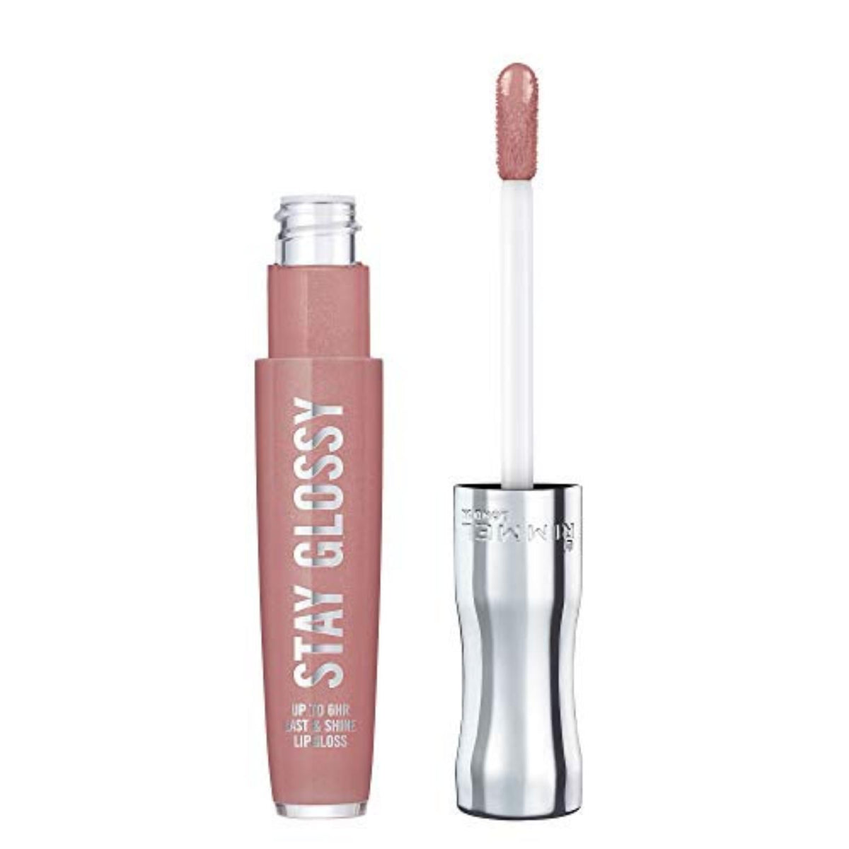 Rimmel, brillos de labios con aplicador preciso para cobertura uniforme.