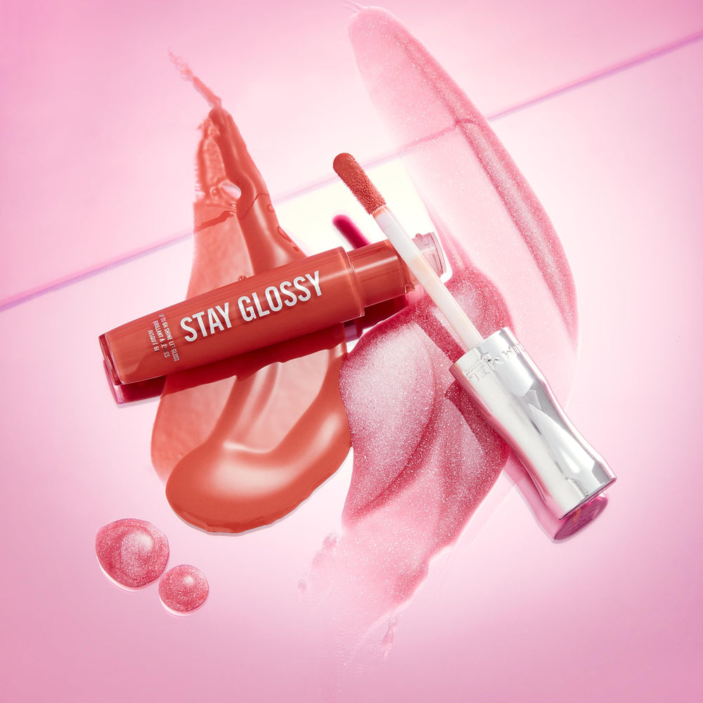 Rimmel brillos de labios, ideal para uso solo o encima de otro labial.