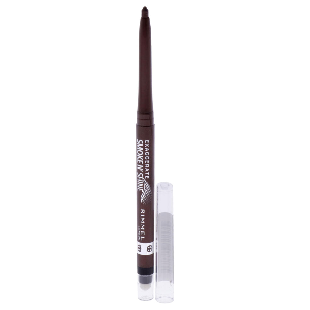 Delineador Smoke'N Shine de Rimmel, textura cremosa para aplicación suave y uniforme.
