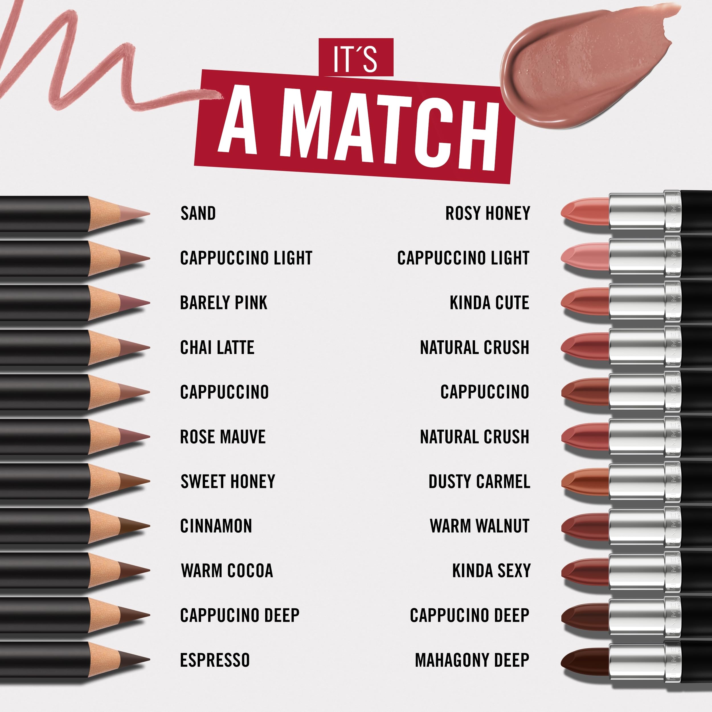 Rimmel Rosy Honey, delineador complementa la definición del contorno