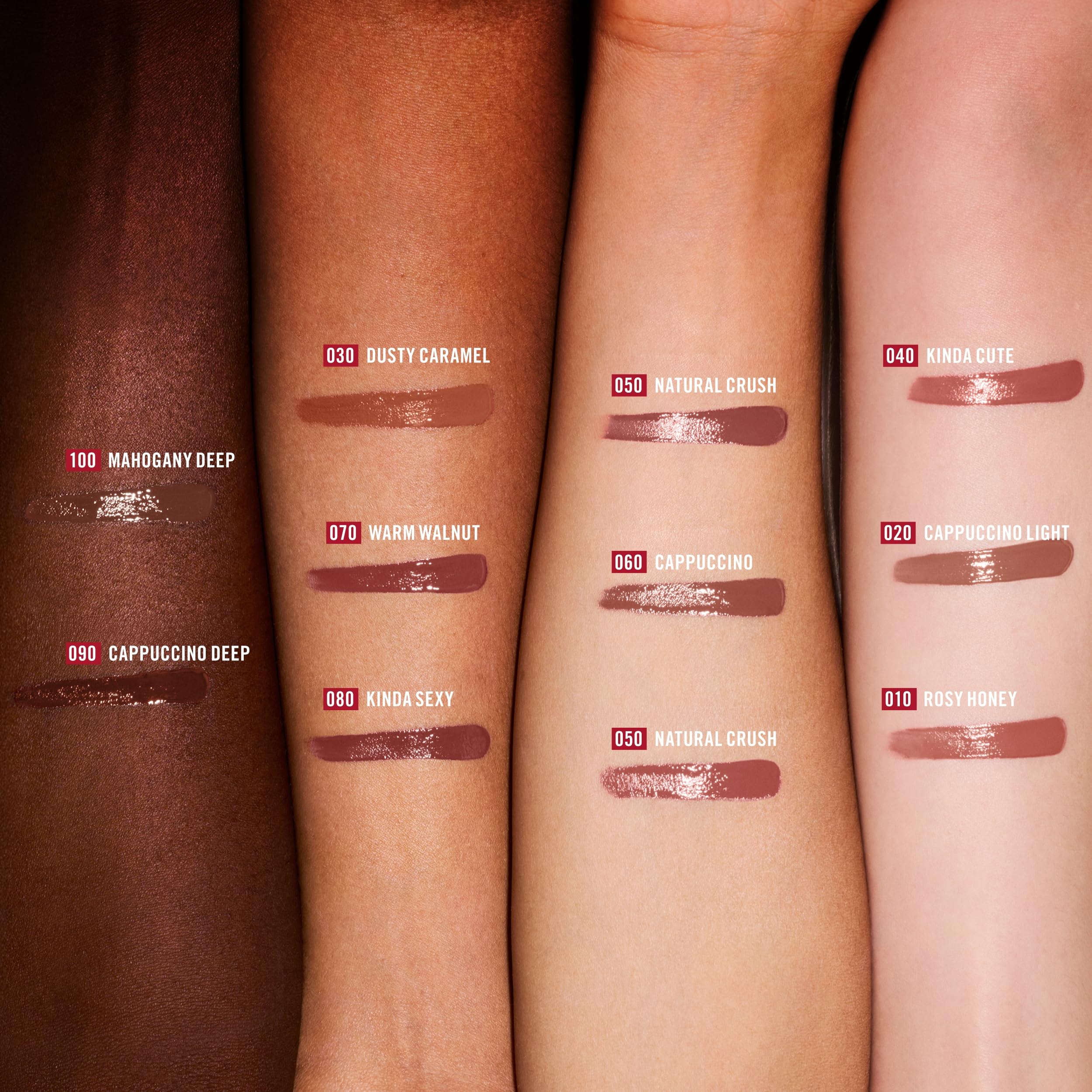 Rimmel Lasting Finish Lipstick tono Cappuccino Light para labios naturales y cálidos