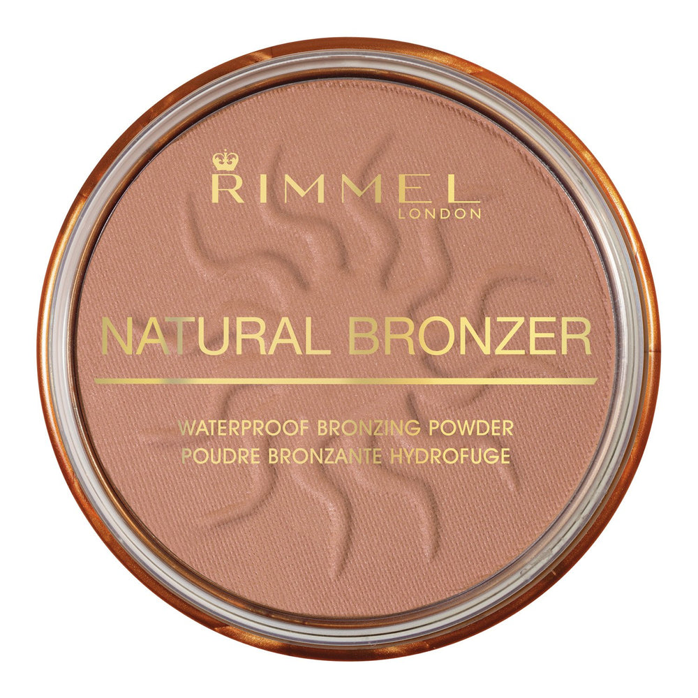Rimmel Natural Luz Solar bronceador compacto para acabado suave y natural.