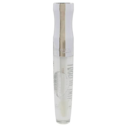 Rimmel Stay Glossy acabado brillante y versatilidad para cualquier maquillaje.