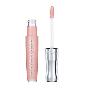 Rimmel Stay Glossy con aplicador preciso para un acabado uniforme.