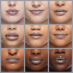 Rimmel Stay Glossy con fórmula ligera para uso cómodo durante todo el día.