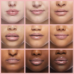 Hidratación de Rimmel Brillo Labial gracias a acondicionadores suaves