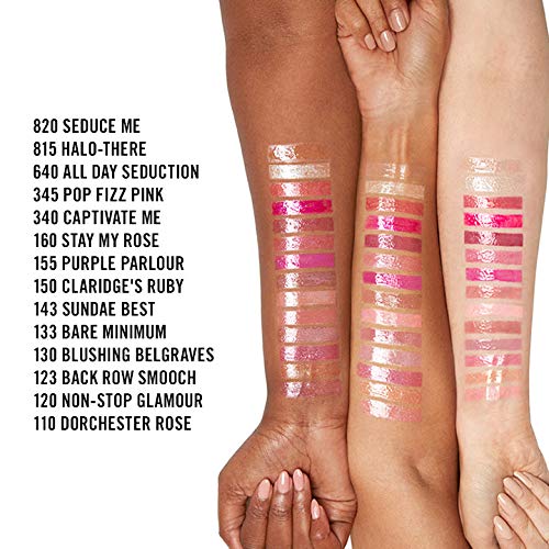 Textura no pegajosa de Rimmel Brillo Labial para comodidad