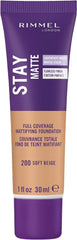 Rimmel Stay Matte Liquido Mousse: botella con vertido suave para aplicación homogénea