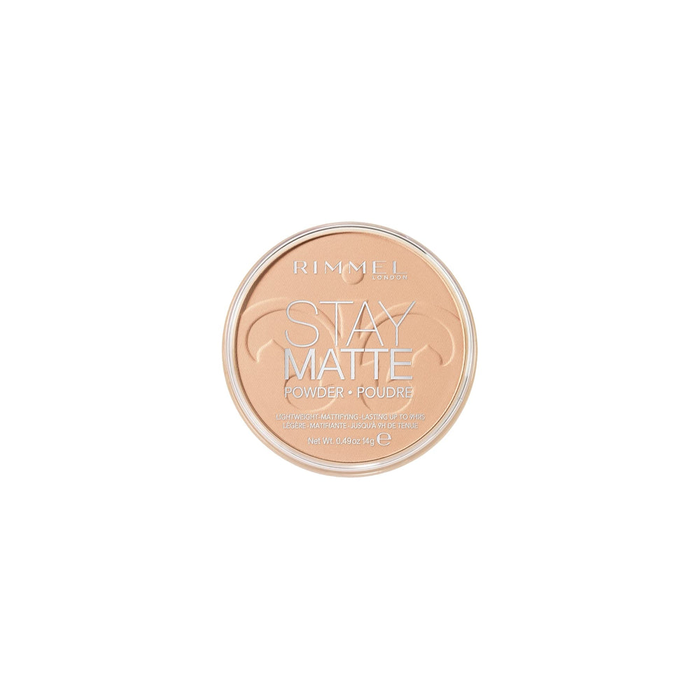 Rimmel Stay Matte polvo Sandstorm: aplicación suave para acabado mate duradero