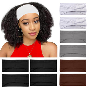 RITOPER diadema cabello ancha negro blanco, ideal para yoga y comodidad diaria.
