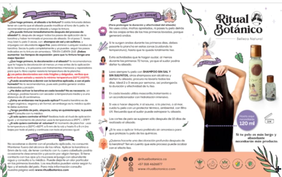 Ritual Botanico Origen Colombia, producto importado con control de calidad.