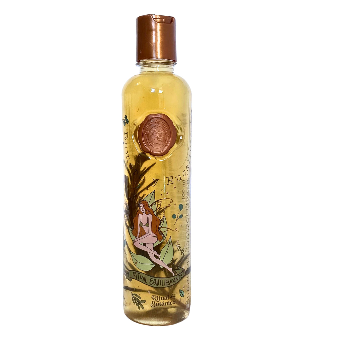 Ritual Botanico Shampoo Control Grasa con Romero y Eucalipto, cuero cabelludo equilibrado y fresco.