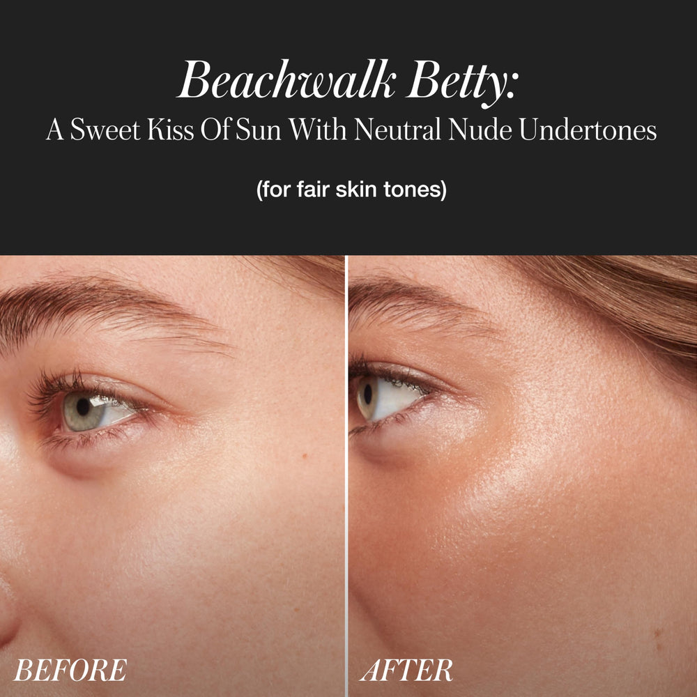 RMS Beauty Hydra Bronzer tiene textura gel-polvo para una aplicación suave.