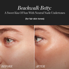 RMS Beauty Hydra Bronzer tiene textura gel-polvo para una aplicación suave.