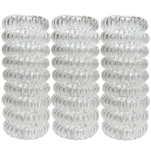 RN BEAUTY coletas espirales transparentes: uso diario sin dejar marcas.