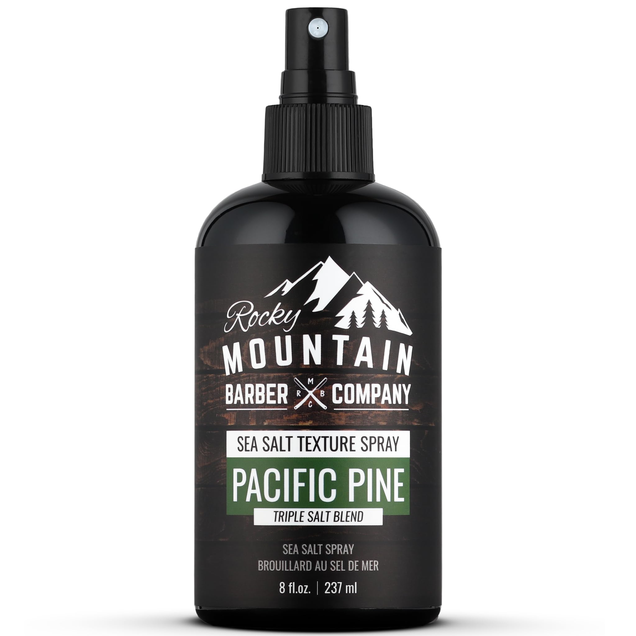 Rocky Mountain Barber Company Spray Sal Marina en botella; añade volumen natural