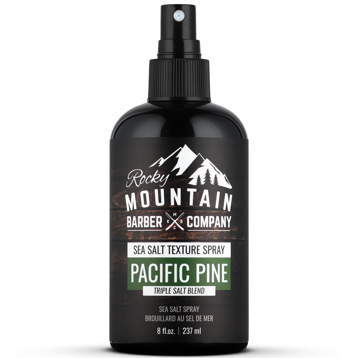 Rocky Mountain Barber Company Spray Sal Marina en botella; añade volumen natural