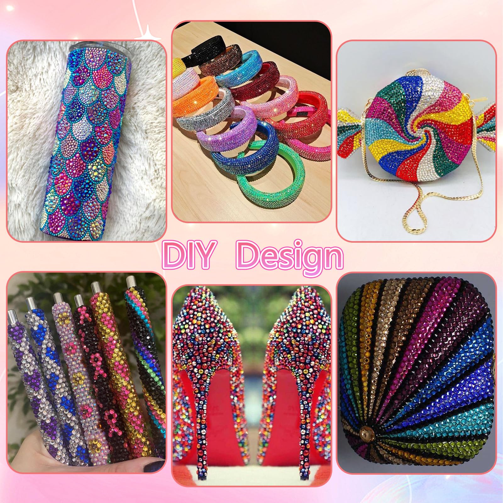 Rodaky accesorios jelly resin para decorar uñas y maquillaje.