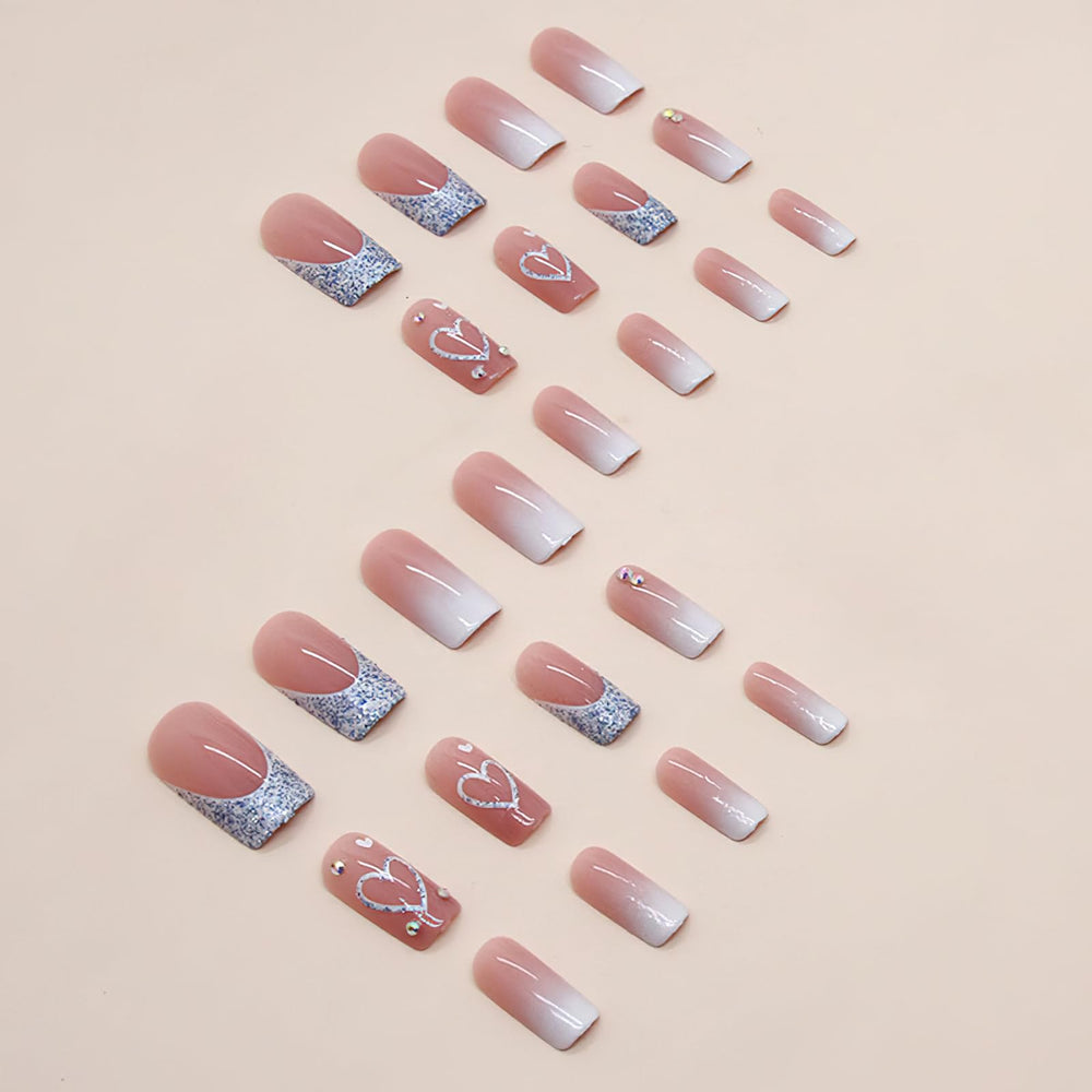 ROFIBUT uñas Frances 12 tallas diferentes para ajuste perfecto.